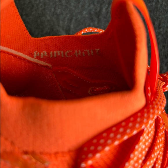 Adidas Adizero PrimeKnit Orange/White Football Cleats Size 11.5 - Picture 5 of 8